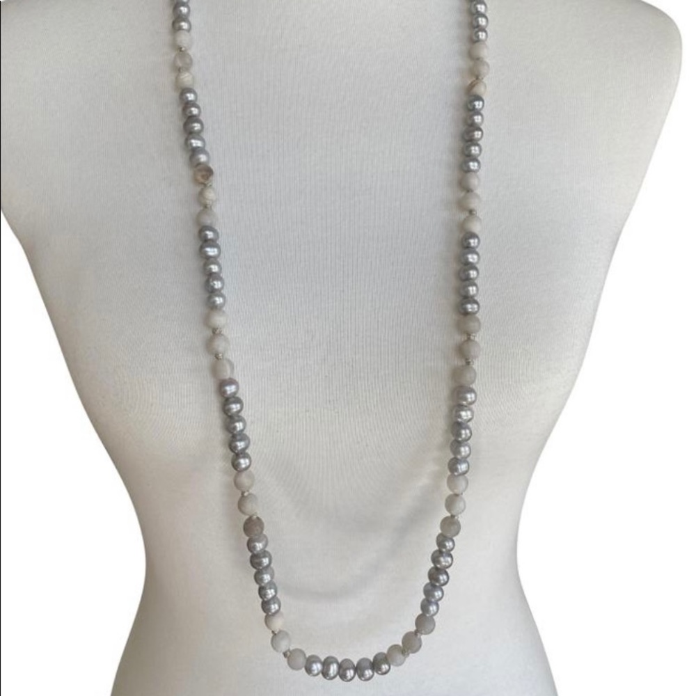 Chan Luu Stone and Beaded Necklace. Never worn!